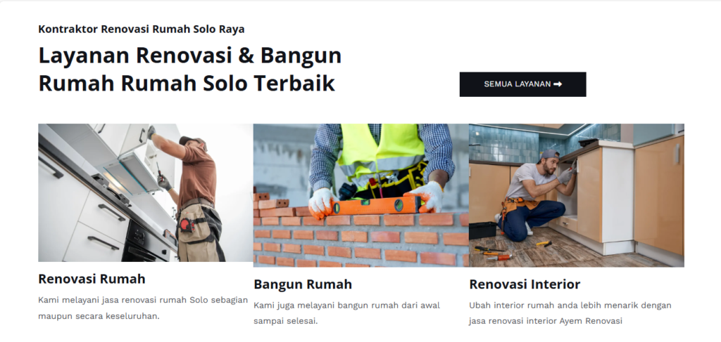 Ayem Renovasi: Kontraktor Renovasi dan Bangun Rumah di Solo Terpercaya